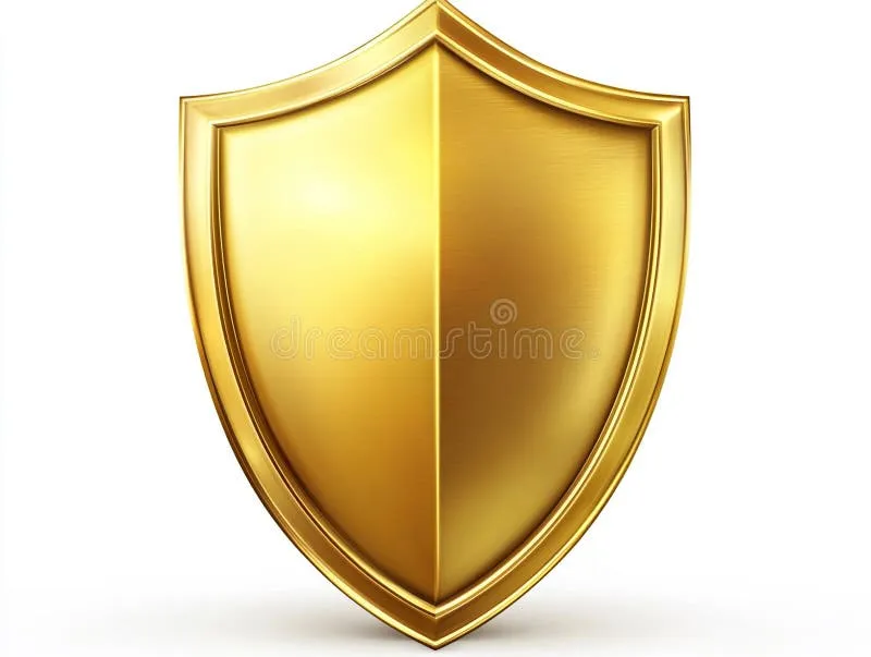 俄罗斯转盘黄金盾牌标志